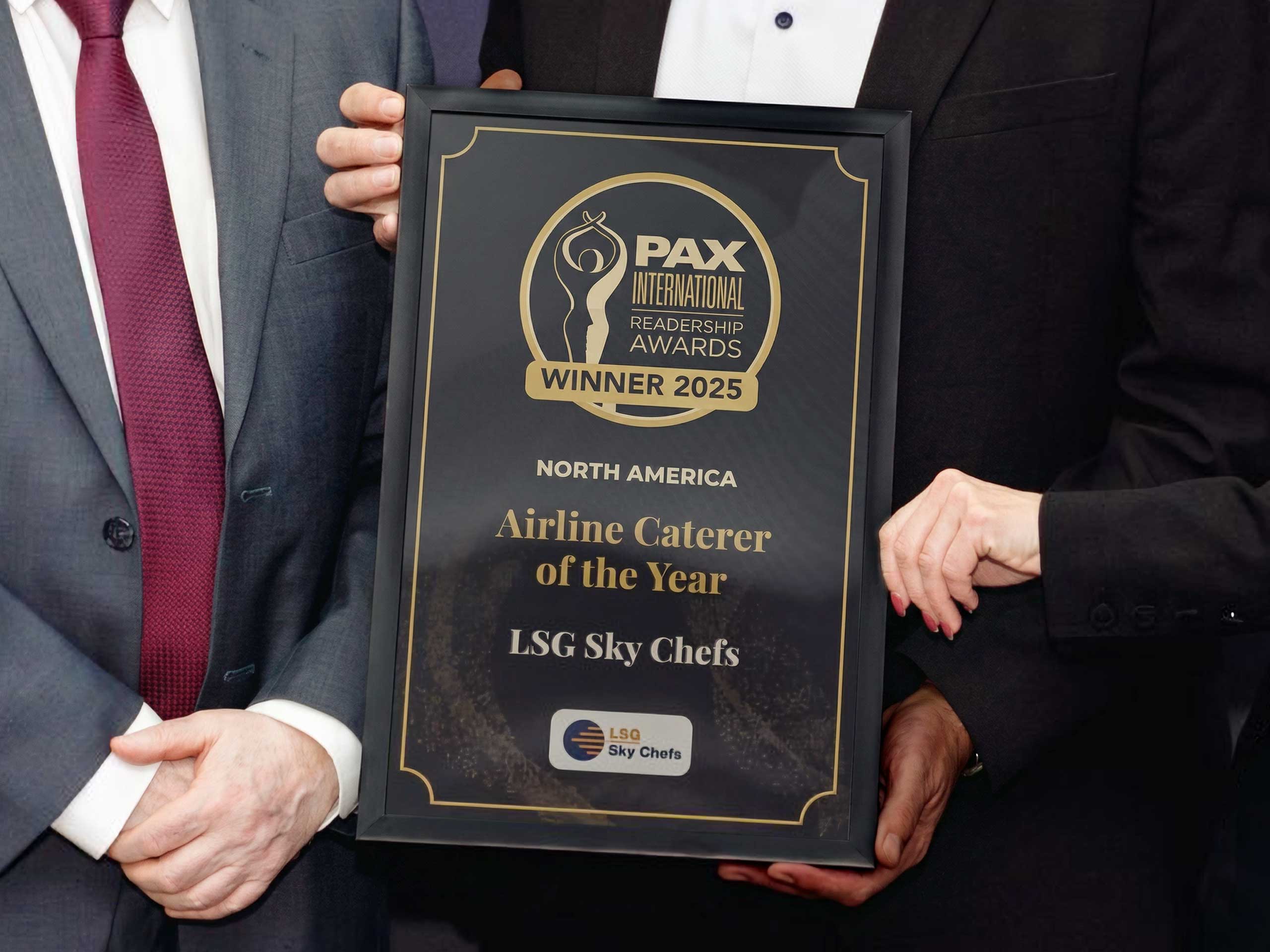 LSG Sky Chefs – Americas Wins Airline Caterer of the Year for North America at 2025 PAX International Readership Awards