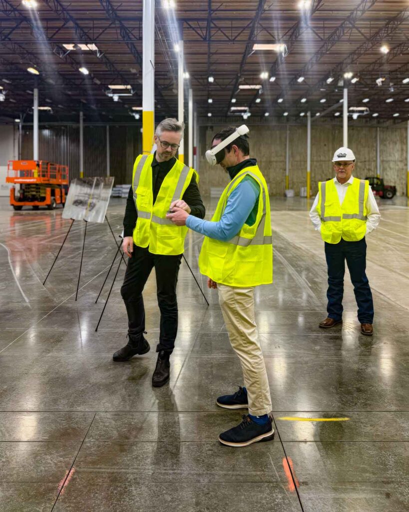 SkyChefs and Alaska Airlines breaking ground - VR headset