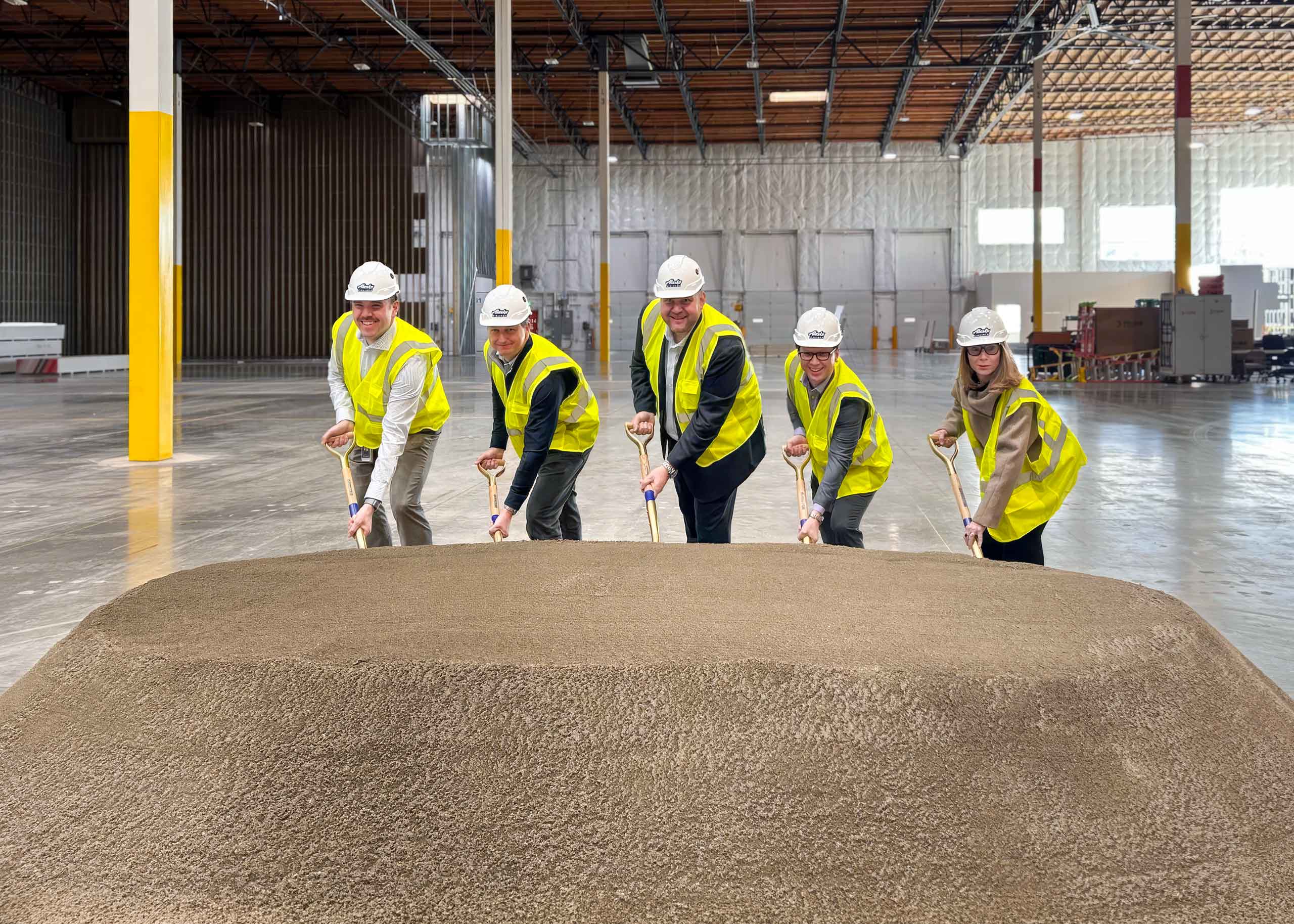 SkyChefs and Alaska Airlines breaking ground