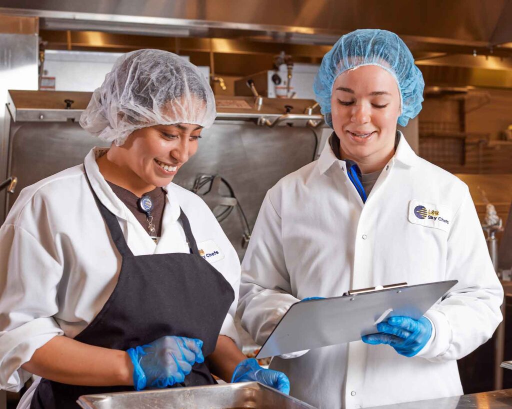 SkyChefs food safety quality control