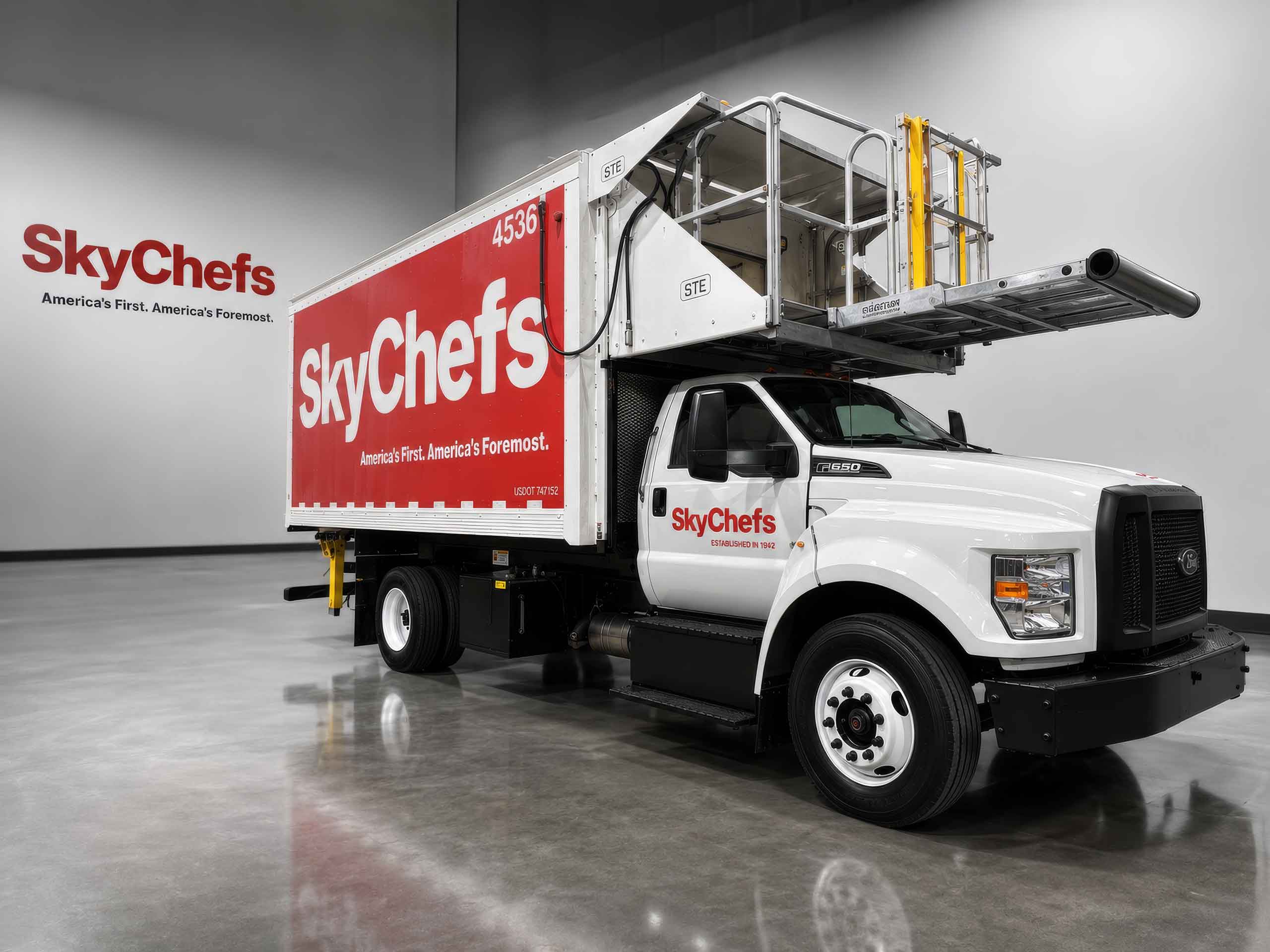 SkyChefs announces a new brand refresh – truck wrap SkyChefs announces a new brand refresh - truck wrap